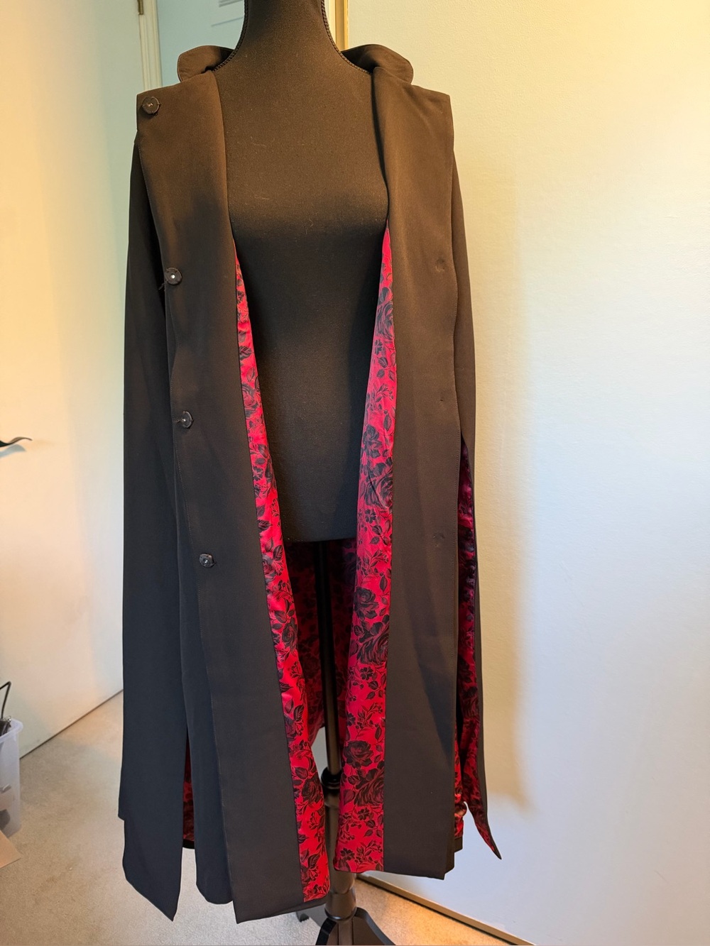 Retro Chic Cape Coat